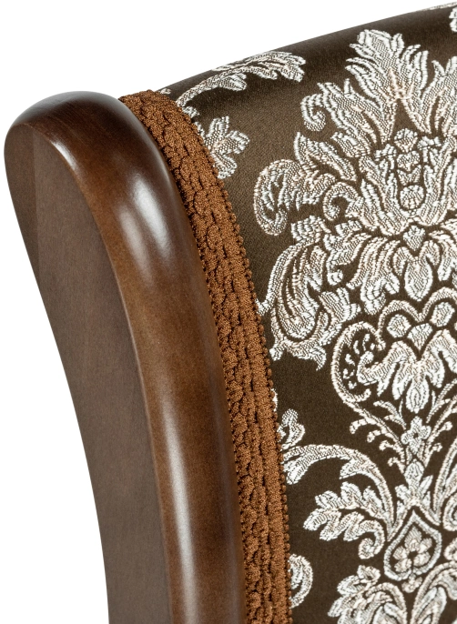 Стул Фабиано, деревянный, орех / шоколад