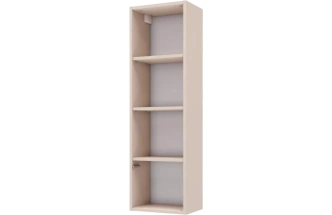 Полка навесная Лаура, 35x117x26, Кашемир серый