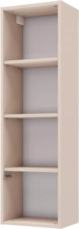 Полка навесная Лаура, 35x117x26, Кашемир серый