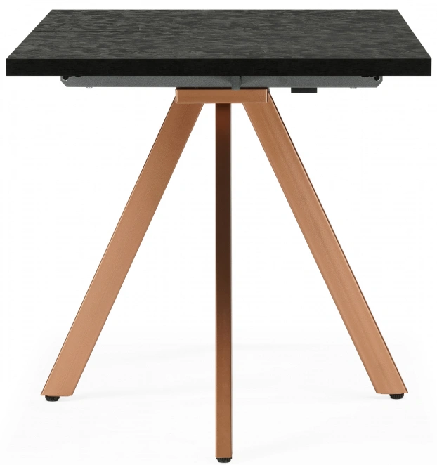 Кухонный стол раздвижной Keon T32, малави / медь