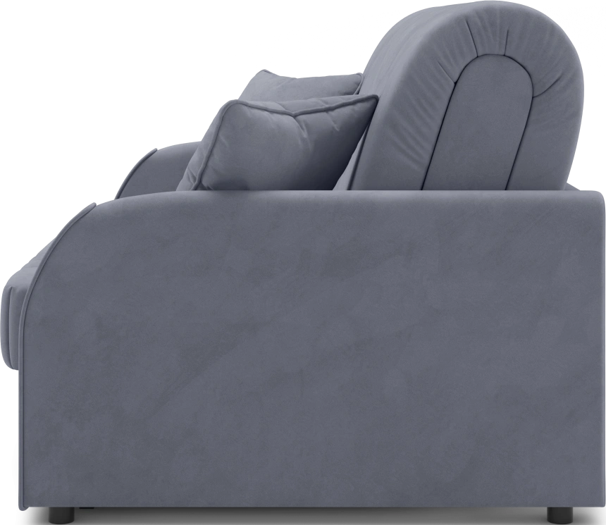 ​Диван прямой Турин 120, модель 053, Velutto 32 (темно-серый)