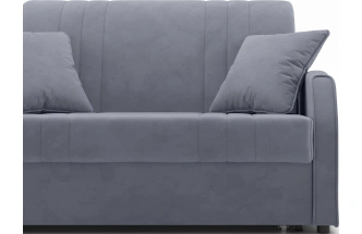 ​Диван прямой Турин 120, модель 053, Velutto 32 (темно-серый)
