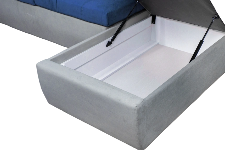 Диван прямой София 2, 228 на 170, ткань MONAKO-A 09, MONAKO-A 14