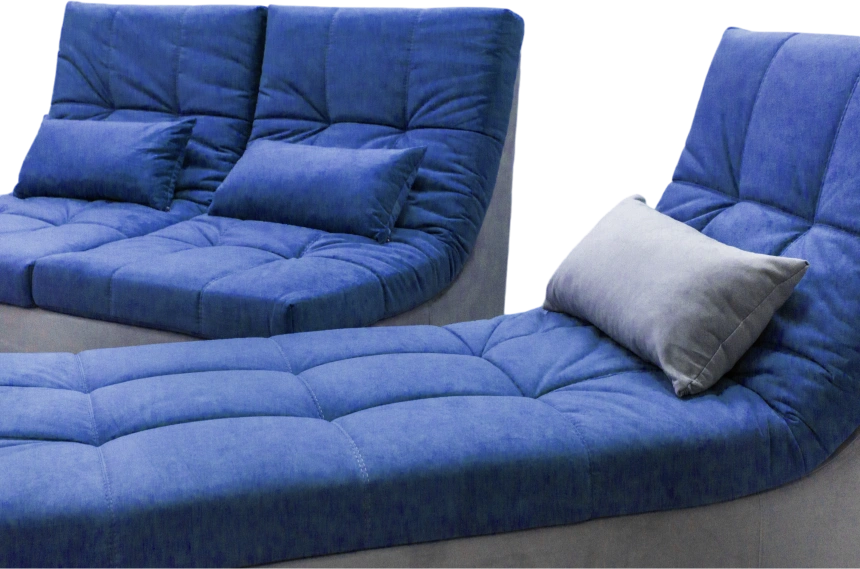 Диван прямой София 2, 228 на 170, ткань MONAKO-A 09, MONAKO-A 14