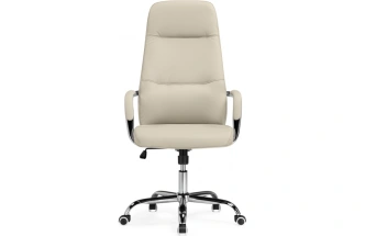 Компьютерное кресло Apolo, экокожа слоновая кость