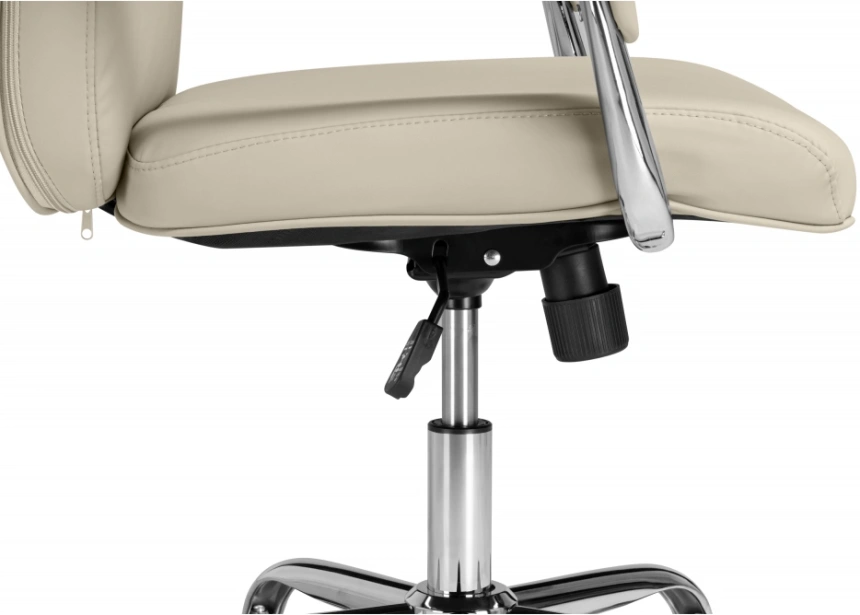 Компьютерное кресло Apolo, экокожа слоновая кость
