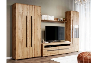 Полка навесная Ницца, дуб вотан