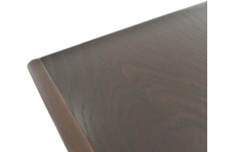 Кухонный стол Сиена, 110, орех темный, каркас орех темный