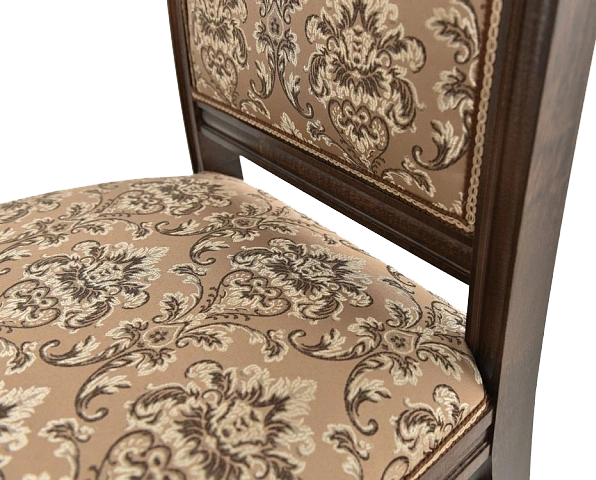 Стул Сибарит-2, деревянный, андрис вензель 37-1, жаккард, каркас орех темный