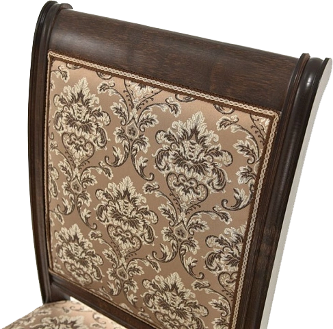 Стул Сибарит-2, деревянный, андрис вензель 37-1, жаккард, каркас орех темный