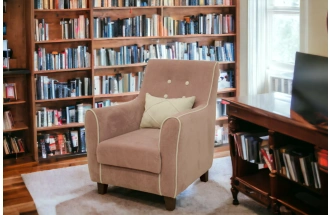 Кресло Винтаж, Тедди 633, Тедди 23 (дым)