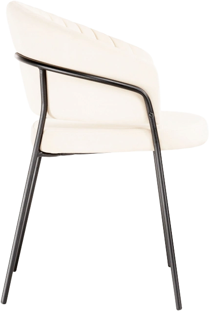 Стул Лео, бежевый brandy light 2 / черный