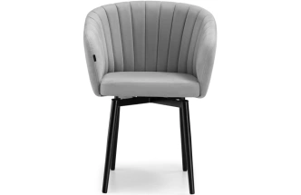 Стул Моншау, крутящийся 180, velutto 52 / чёрный