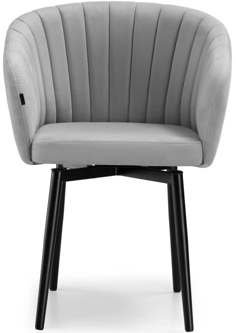 Стул Моншау, крутящийся 180, velutto 52 / чёрный