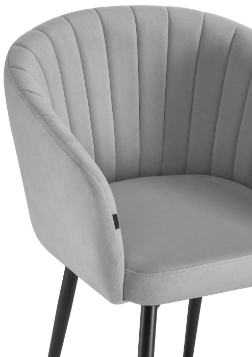 Стул Моншау, крутящийся 180, velutto 52 / чёрный