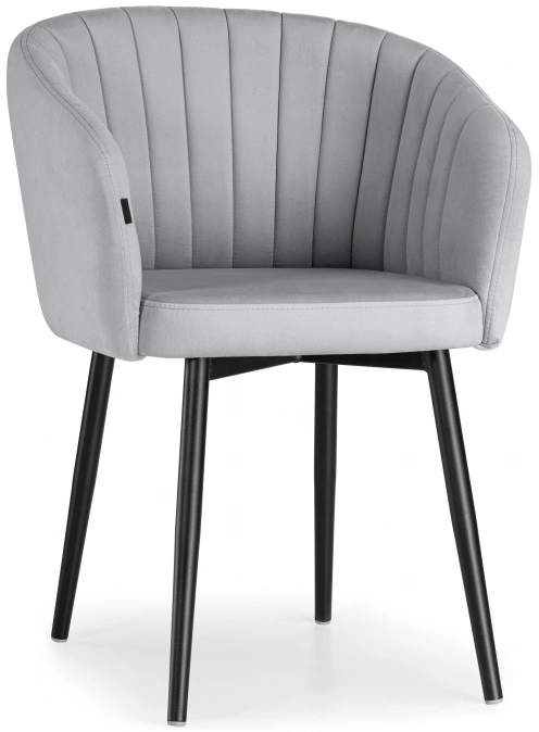 Стул Моншау, крутящийся 180, velutto 52 / чёрный