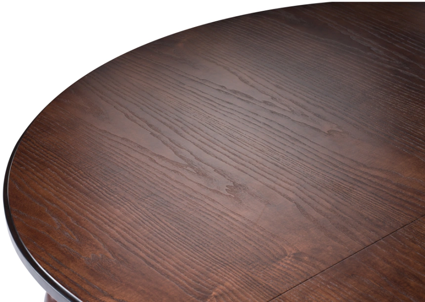 Обеденный раздвижной стол Авилла, 150(200)х110х77, орех темный / орех