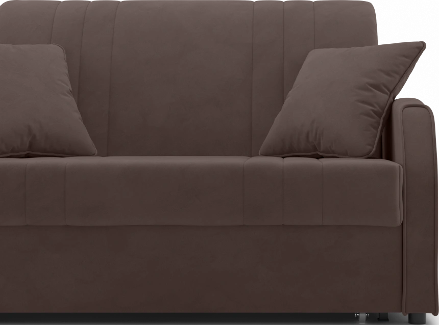​Диван прямой Турин 120, модель 053, Velutto 23 (коричневый)