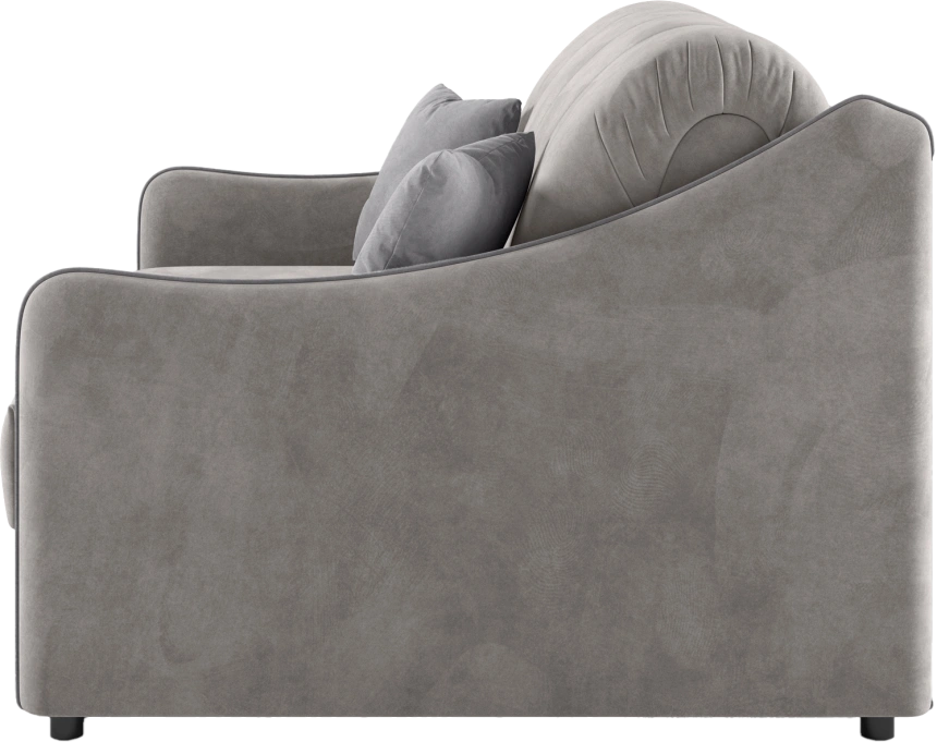 ​Диван прямой Дели 120, модель 032, Ultra Dove​ / Ultra Grey​ (бежевый)