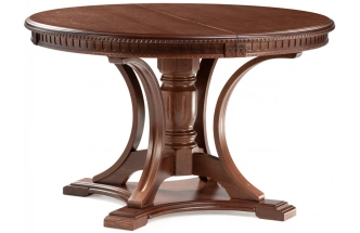 Кухонный раздвижной стол Нозеан, миланский орех