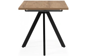 Кухонный стол Keon раздвижной T32, дуб табачный / черный