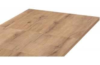 Кухонный стол Keon раздвижной T32, дуб табачный / черный