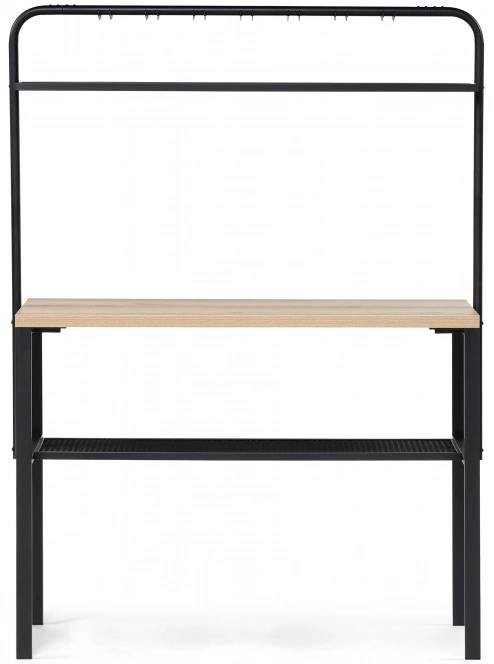 Барный стол Нари, 120х50х171, делано / черный матовый