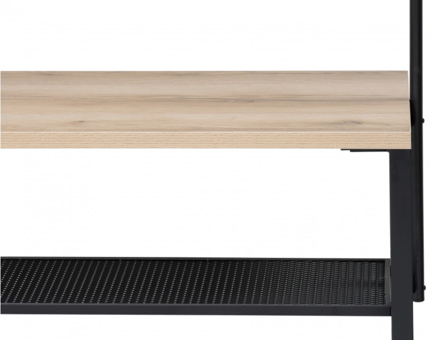 Барный стол Нари, 120х50х171, делано / черный матовый