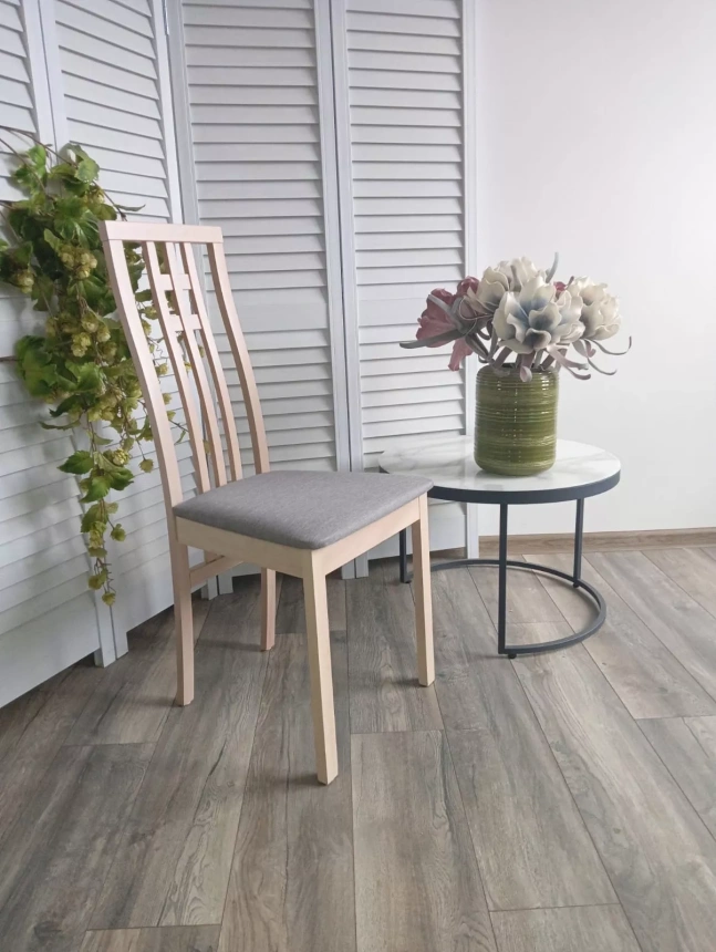 Стул СB-2482YBH, деревянный, молочный дуб/ camel