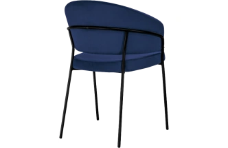 Стул Лео, синий brandy light 8 / черный