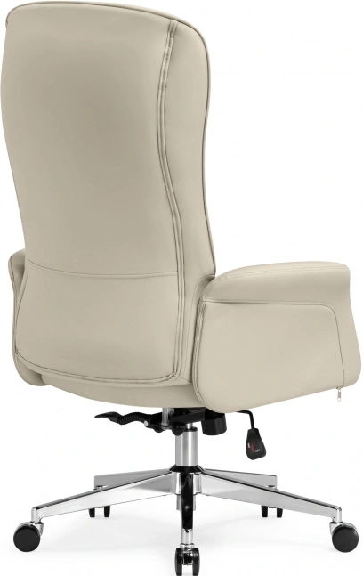 Кресло руководителя Oxford, экокожа слоновая кость