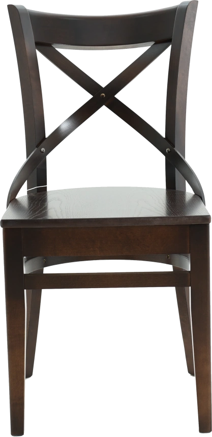 Стул Соло Венский, деревянный, жесткий, орех темный