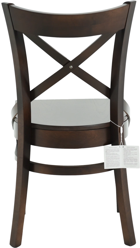 Стул Соло Венский, деревянный, жесткий, орех темный