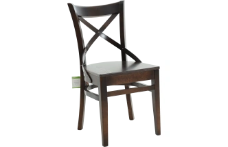 Стул Соло Венский, деревянный, жесткий, орех темный