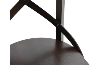 Стул Соло Венский, деревянный, жесткий, орех темный