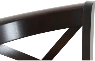 Стул Соло Венский, деревянный, жесткий, орех темный