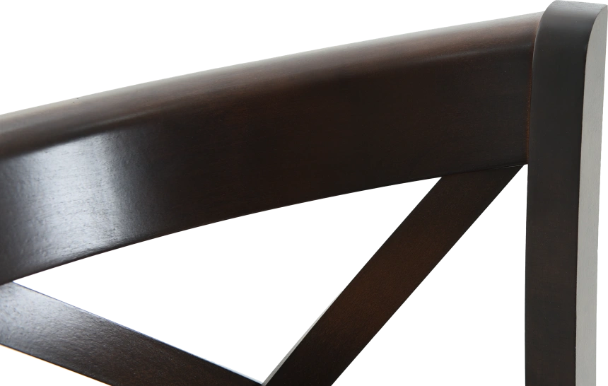 Стул Соло Венский, деревянный, жесткий, орех темный