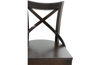 Стул Соло Венский, деревянный, жесткий, орех темный