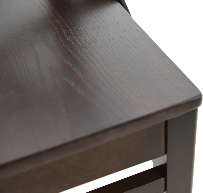 Стул Соло Венский, деревянный, жесткий, орех темный