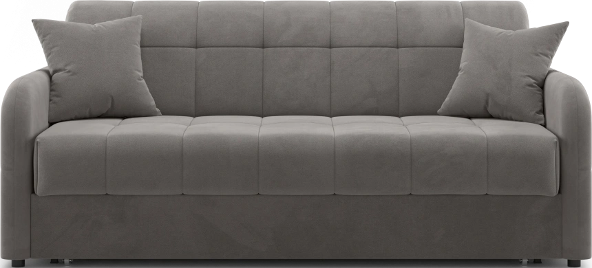 Диван прямой Гаспар 180, модель 045, Happy 927 (серый)