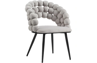 Стул Ball, дизайнерский, gray / black