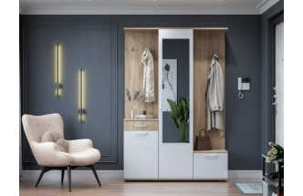 Прихожая Пети, дуб сонома / белый