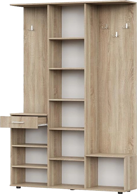 Прихожая Пети, дуб сонома / белый