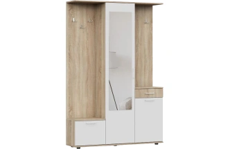 Прихожая Пети, дуб сонома / белый