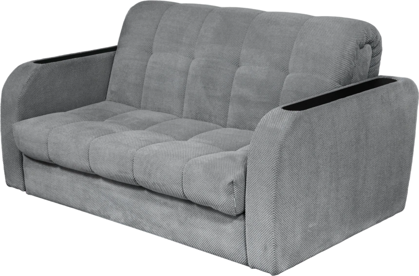 Диван прямой Дублин 140, Sense steel