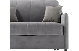 ​Диван прямой Дели 120, модель 032, Ultra Grey​ / Ultra Dove (серый)