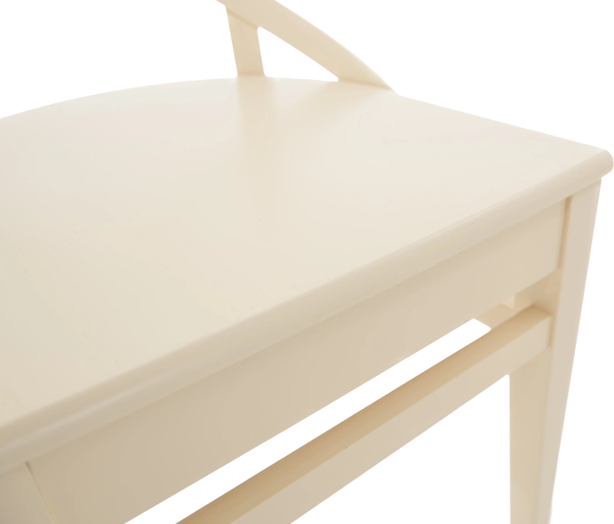 Стул Соло Венский, деревянный, жесткий, слоновая кость