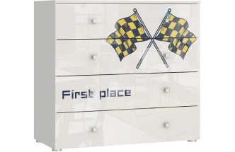 Комод детский Модерн - Квадро, белый