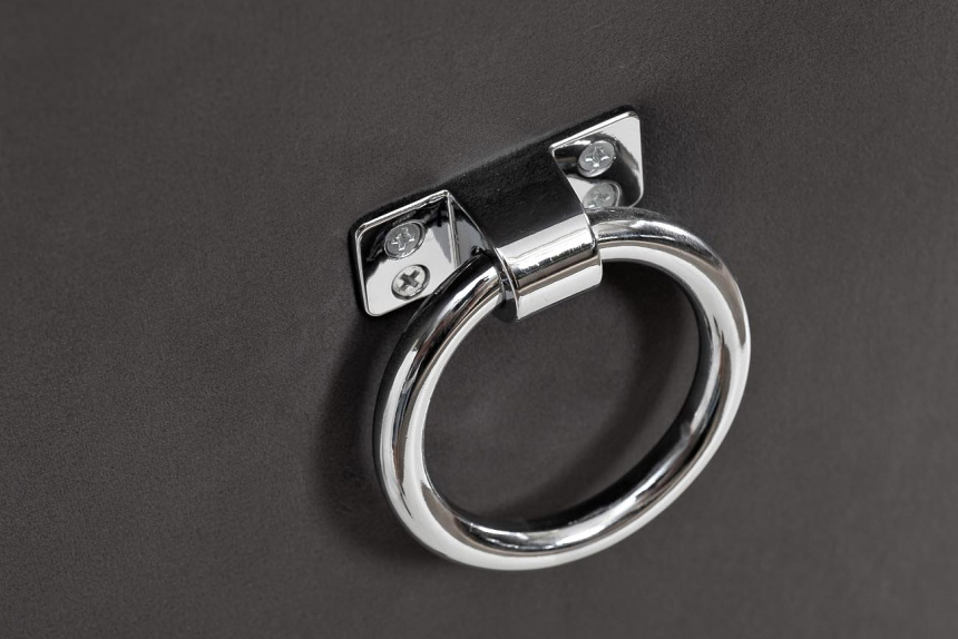 Стул 597, мягкий, велюр, серый Riv96 