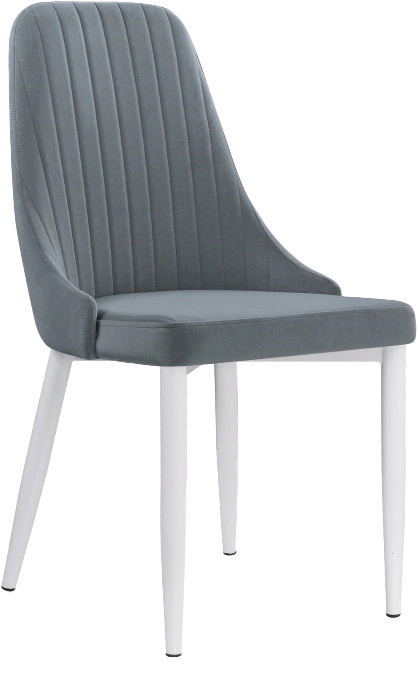 Стул Kora, на металлокаркасе, white / gray